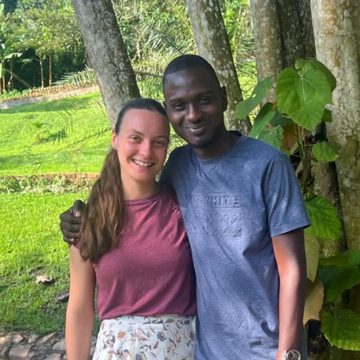 Luisa Crepin und Daniel Mulinda